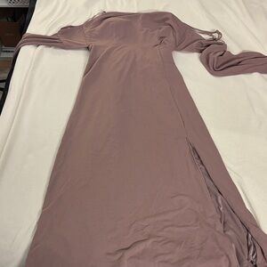Birdy Grey Long Sleeve Mauve Dress